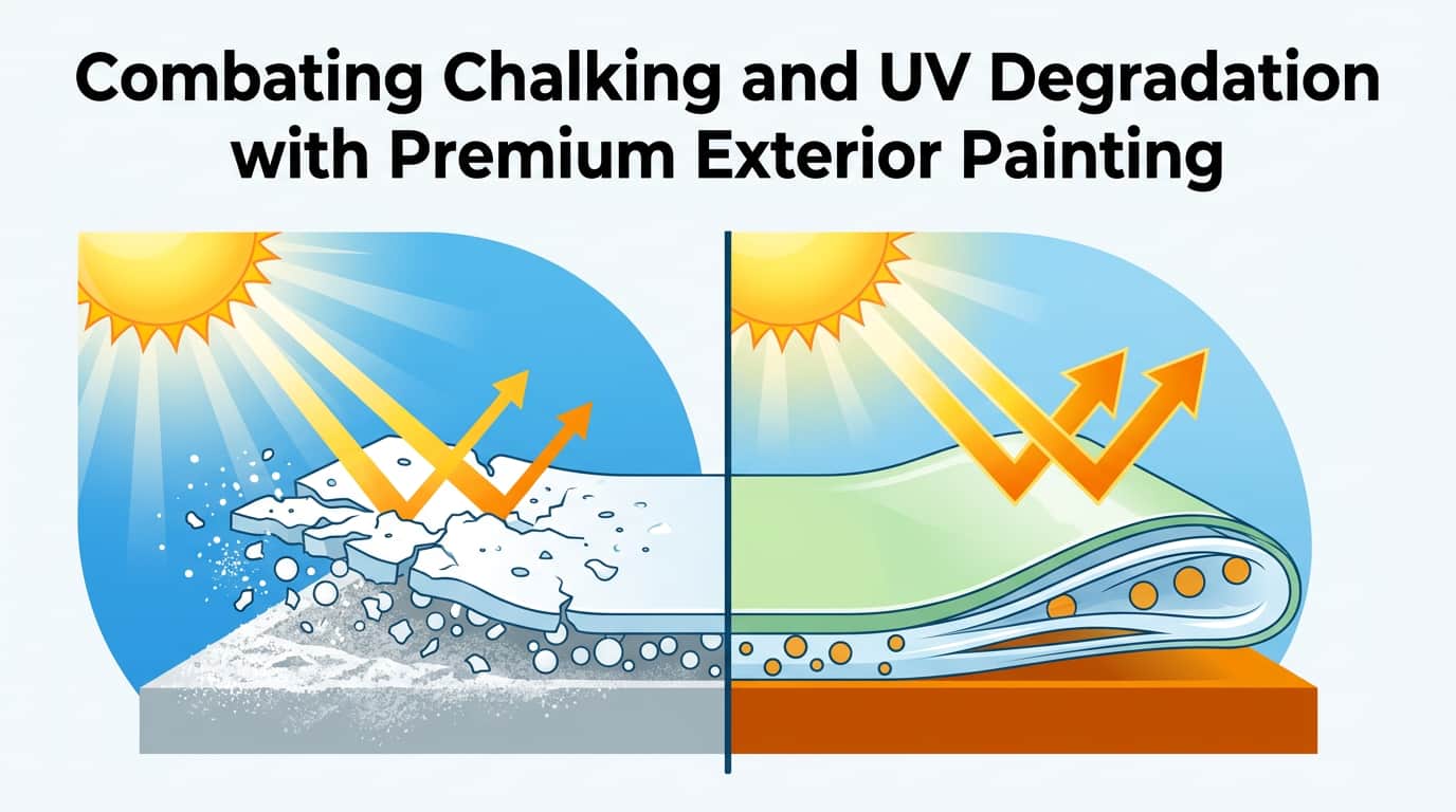 Orlando Exterior Painting: Stopping UV Damage & Chalking