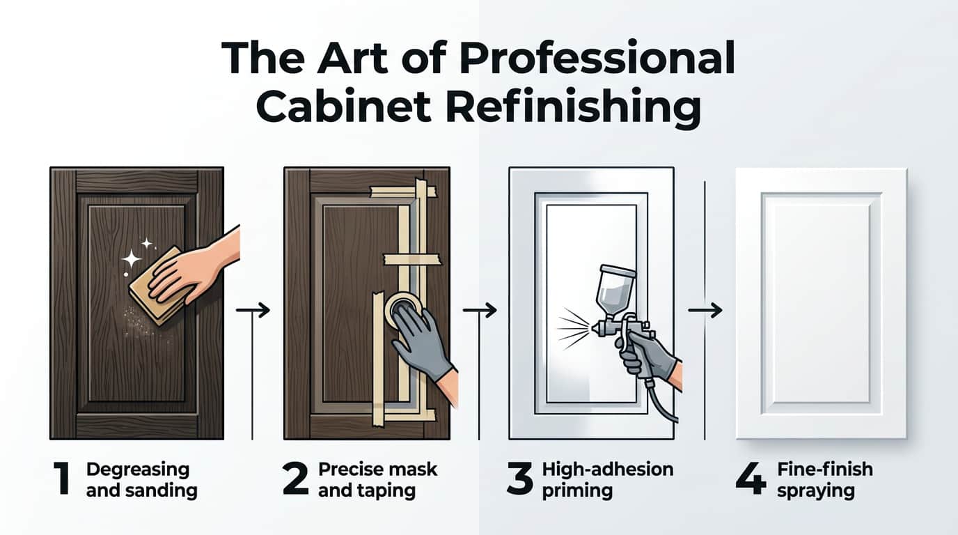 Cabinet Refinishing in Orlando: Save Thousands Without the Full Remodel