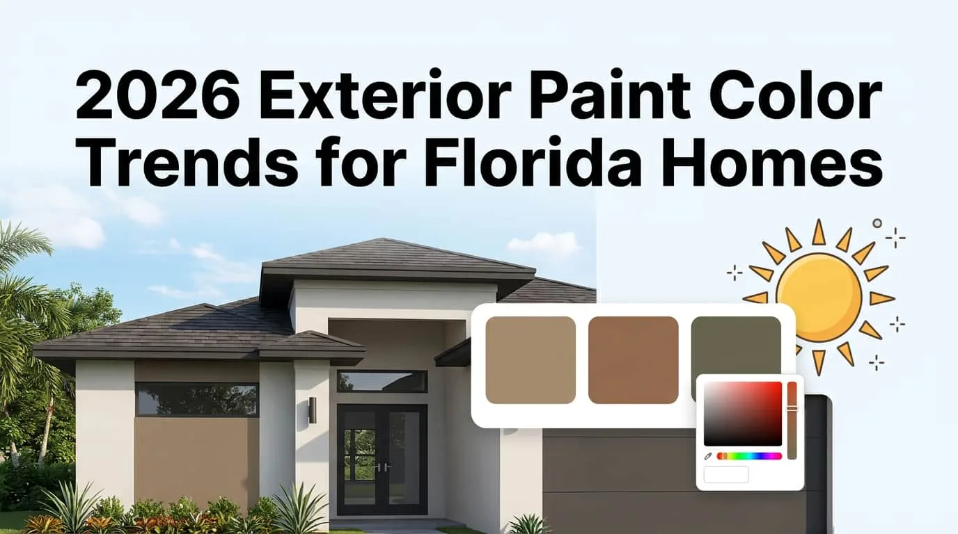 2026 Exterior Paint Color Trends for Florida Homes in Orlando